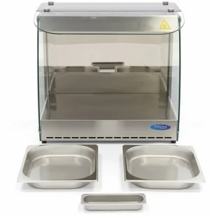 MAXIMA Witryna grzewcza Maxima - 1 poziom - 2x 1/2 GN MAXIMA 09400750 - Szafy i witryny grzewcze - miniaturka - grafika 7