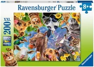 Puzzle - Ravensburger puzzle Zwierzęta gospodarskie 200 elementów # z wartością produktów powyżej 89zł! - miniaturka - grafika 1