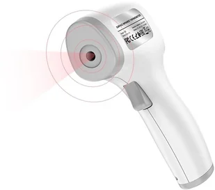 HOCO Hoco Bezdotykowy termometr na podczerwień (biały) YQ6 - Meble i wyposażenie gabinetów medycznych - miniaturka - grafika 5