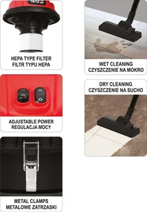 Yato YT-85710 - Odkurzacze przemysłowe - miniaturka - grafika 5