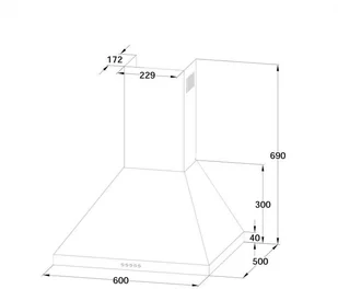 Klarstein Victoria 60 Czarny (DSM-Victoria-BLACK) - Okapy kuchenne - miniaturka - grafika 9
