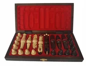 Gry planszowe - Szachy drewniane We Wkładce 31x31 - miniaturka - grafika 1