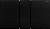 Przyciski spłukujące - Viega 773304 Przycisk uruchamiający do WC Prevista Visign for Style 24 CZARNY - miniaturka - grafika 1