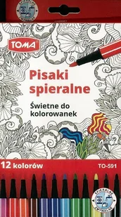 Toma Pisaki spieralne 12 kolorów - Przybory szkolne - miniaturka - grafika 3