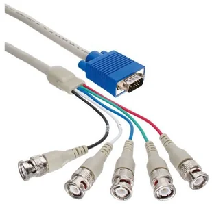InLine Kabel Adapter - VGA 15pin - 5x BNC - 2m - 17955 - Kable - miniaturka - grafika 2