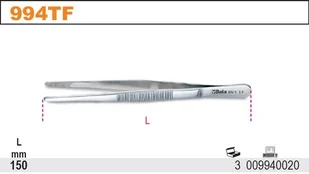 BETA PĘSETA PROSTA 999C - Pozostałe akcesoria kosmetyczne - miniaturka - grafika 8