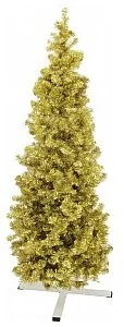 Europalms Jodła sztuczna FUTURA, gold metallic, 180cm - Choinki Europalms Jodła sztuczna FUTURA, gold metallic, 180cm - Choinki - miniaturka - grafika 1