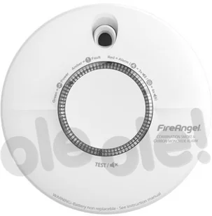 FireAngel Czujnik Tlenku Węgla i Dymu 2w1 FireAngel SCB10 - Czujniki czadu, dymu, gazu - miniaturka - grafika 4