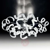 Lampy sufitowe - Astro Lighting Nowoczesna lampa sufitowa 3-punktowa, biała - miniaturka - grafika 1