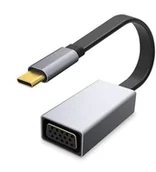 Adaptery i przejściówki - Brak PLATINET MULTIMEDIA ADAPTER Type-C to VGA 1080 60Hz [44711] - miniaturka - grafika 1