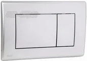 Przyciski spłukujące - Alcaplast Przycisk spłuczki chrom mat M272 Delfin - miniaturka - grafika 1
