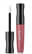 Szminki - Rimmel Stay Matte Liquid Lip Colour Matowa Szminka W Płynie 100 Pink Bliss - miniaturka - grafika 1
