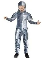 SMIFFYS Strój dla dzieci Rycerz w zbroi, Halloween, rozmiar S - Stroje karnawałowe - miniaturka - grafika 3