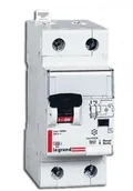 Bezpieczniki elektryczne - LEGRAND różnicowo - nadprądowy dwubiegunowy 20A char. B typ AC 30mA P312 008403 LEGRAND - miniaturka - grafika 1