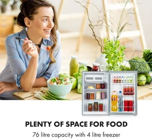 Lodówka Klarstein HEA9-Delaware-S - Lodówki - miniaturka - grafika 4