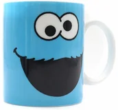 Kubki dla dzieci - Sesamstraße Sesamstraße Kubek w kolorze turkusowym - 350 ml - miniaturka - grafika 1