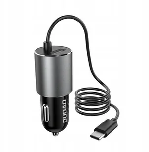 Dudao ładowarka Usb z wbudowanym kablem Usb Typ C - Ładowarki samochodowe - miniaturka - grafika 2