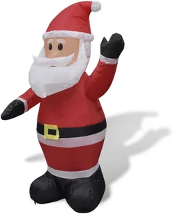 vidaXL Nadmuchiwany Święty Mikołaj 120 cm - Pozostałe akcesoria świąteczne - miniaturka - grafika 2