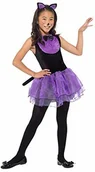 Stroje karnawałowe - SMIFFYS Zzcostumes kostium dla dziewczynki w kolorze czarnym i fioletowym - miniaturka - grafika 1