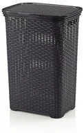 Kosze na bieliznę - Kela Kosz na pranie BRASILIA 60 l, antracyt - miniaturka - grafika 1