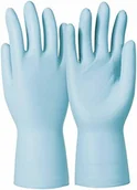 Rękawice robocze - KCL 743 rękawiczki jednorazowe Dermatril P743 rozm. 9, niebieskie, L Dermatril P 743 - miniaturka - grafika 1