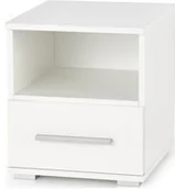 Szafki nocne - Halmar Szafka nocna LIMA SN-1 Biały - miniaturka - grafika 1