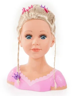 Bayer Głowa lalki do stylizacji Super Model Charlene, 27 cm, 90088AA Brandunit BV - Zabawy w naśladowanie dorosłych - miniaturka - grafika 5