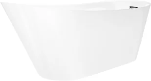 Corsan Wanna wolnostojąca Estella 170 cm z wykończeniem chrom S-302XLCH - Wanny - miniaturka - grafika 3
