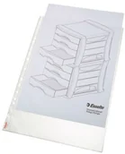 Koszulki na dokumenty - Esselte Leitz 55231 plastikowa koszulka na dokumenty Standard Plus, A3 o wysokiej, PP, dostępne w wielu rozmiarach, trwały ,50 St., bezbarwny 55231 - miniaturka - grafika 1