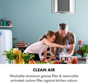 Klarstein Beretta Inox (TK15-Beretta-SS) - Okapy kuchenne - miniaturka - grafika 4