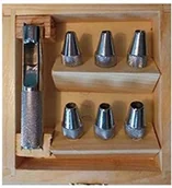 Wiertła - BGS schaelbohrersatz, 3-częściowy, HSS, 3 rozmiary, 1998 - miniaturka - grafika 1