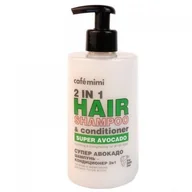 Szampony do włosów - Mimi CAFE Szampon Odżywka 2w1, Super Odżywczy i wzmacniający - miniaturka - grafika 1