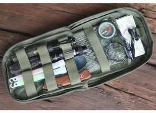 Brandit Ładownica na Akcesoria Snake Olive 8044.1 - Odzież taktyczna i umundurowanie - miniaturka - grafika 4