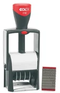 Pieczątki - Colop 2331502232 daty stempel 2160/RL 24 X 41 mm Czerwony/niebieski w opakowaniu typu blister 2160/RL - miniaturka - grafika 1