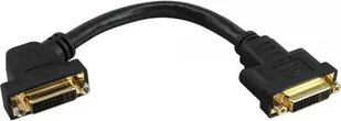 InLine Adapter AV DVI-I 24+5 żeński - DVI żeński z kołnierzem 0.2m 17301G - Adaptery i przejściówki - miniaturka - grafika 2