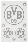 Gadżety dla kibiców - Borussia Dortmund BVB naklejka (srebrny, -częściowy zestaw) one size 67140930 - miniaturka - grafika 1