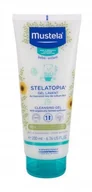 Kosmetyki kąpielowe dla dzieci - Mustela Bébé Stelatopia Cleansing Gel żel pod prysznic 200 ml dla dzieci - miniaturka - grafika 1