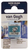 Farby i media malarskie - Talens Van Gogh Akwarela Niebieski Turkusowy 522 20865221 - miniaturka - grafika 1