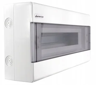 Elektro-Plast Opatówek Rozdzielnica natynkowa SRn-18 N+PE) 1.5 - Rozdzielnie elektryczne - miniaturka - grafika 3