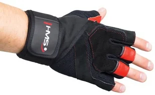 HMS RĘKAWICZKI DO ĆWICZEŃ CZARN-CZERW ROZM XL 17-63-208 - Rękawice do ćwiczeń - miniaturka - grafika 3