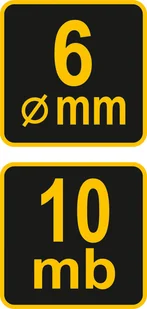 Vorel Lina kominiarska pleciona 6mm 10m z karabińczykiem 73021 - Kominy i akcesoria - miniaturka - grafika 3