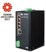 Switche - Planet Switch niezarządzalny BSP-360 4-Port PoE+ 1000Mb/s + 1-Port 1000Mb/s SPP9SNBZG070 - miniaturka - grafika 1