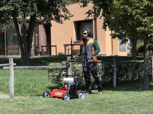 Oleo-Mac ITALIA OLEO MAC SCA 50 H HONDA WERTYKULATOR SPALINOWY DO TRAWY AREATOR AERATOR 5.5 KM / 50cm - Wertykulatory i aeratory - miniaturka - grafika 12