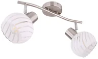 Lampy sufitowe - Globo Lighting 54025-2 - Oświetlenie punktowe WILLY 2xE27/40W/230V - miniaturka - grafika 1