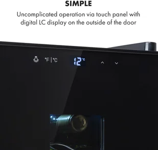 Klarstein Bellevin 6 Uno - Chłodziarki do wina - miniaturka - grafika 4