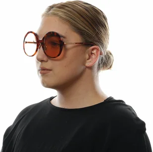 Fendi Okulary Okulary przeciwsłoneczne damskie FF0430/S 0UC 57 Brązowe 1022488 - Okulary przeciwsłoneczne - miniaturka - grafika 4