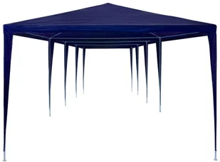 vidaXL Namiot imprezowy, 3 x 12 m, PE, niebieski - Pawilony ogrodowe - miniaturka - grafika 8