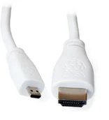 Akcesoria do komputerów jednopłytkowych - RPi akcesoria Przewód microHDMI - HDMI T7689AX - oryginalny dla Raspberry Pi 4 - 1m RPI-14662 - miniaturka - grafika 1