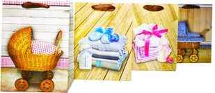 ROZETTE Torebka LUX 210 A5 BABY 18x21x8.5cm (12) ROZETTE - Akcesoria do pakowania - miniaturka - grafika 2