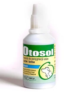 Biofaktor Otosol - Płyn Do Czyszczenia Uszu - 25Ml - Pielęgnacja uszu i oczu zwierząt - miniaturka - grafika 2